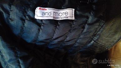 Giubbotto uomo in vera pelle