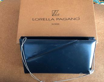 Pochette blu da cerimonia