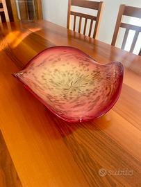 Centro tavola in vetro di Murano