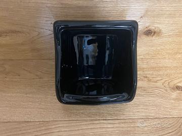 Portasaponi; ceramica; nero; Cidneo