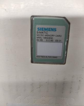 Siemens simatic MMC card 512KB 128KB 6ES7
