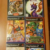 8 Giochi x PlayStation 2 Vari Titoli 