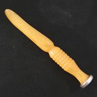 Pigino in ambra e argento