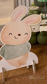Sagoma a forma di coniglietto per allestimento