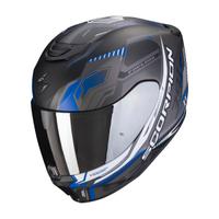 Casco integrale moto scorpion exo 391 haut blu