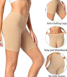 Leggings Corti Pantaloncini Sottogonna 2 pezzi