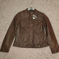 giacca in pelle  nuova vintage 