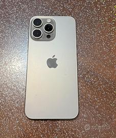Iphone 15 pro max natural titanium