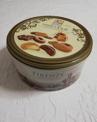 Contenitore Latta Matilde Vicenzi Firenze Vintage 