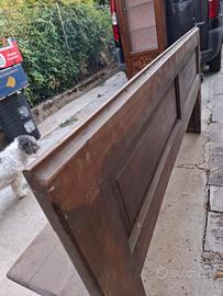 banco da chiesa panca in noce