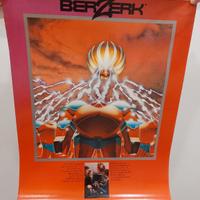 Poster Promo Atari 2600 Berzerk 1982 - Raro ITA