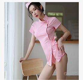 QNCLO - Costume da studentessa francese da donna -