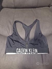 Calvin Klein zip bikini Bralette