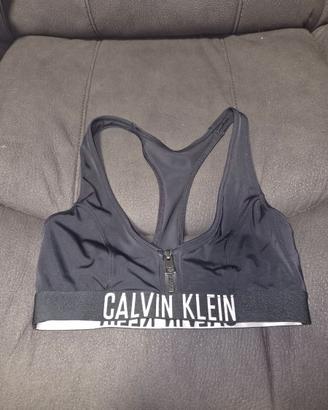 Calvin Klein zip bikini Bralette
