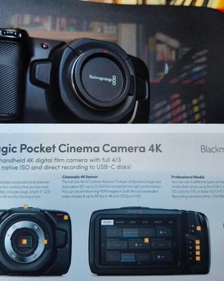 Blackmagic Pocket Cinema Camera 4k