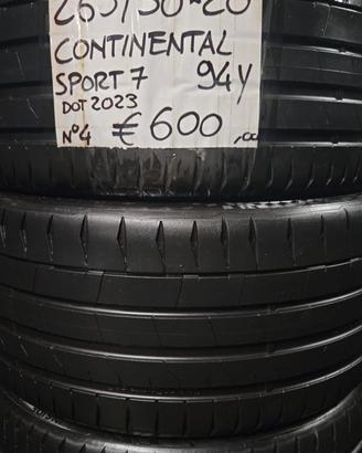 PNEUMATICI CONTINENTAL SPORT 7 265/30/20