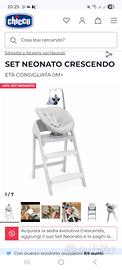 kit neonato crescendo up chicco