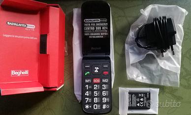 Cellulare SALVAVITA Beghelli per anziani NUOVO