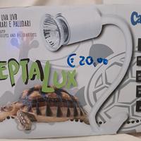 Lampada UVA UVB per terrari e paludari 