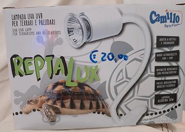 Lampada UVA UVB per terrari e paludari 