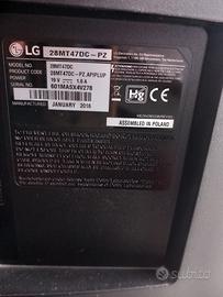 Tv LG 28 POLLICI
