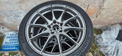 Cerchi OZ Racing Formula HLT 18"  + 4 gomme Kumho