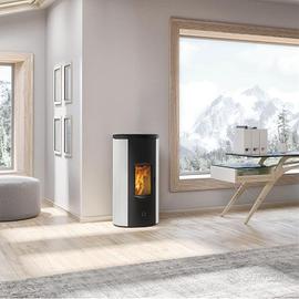 STUFA A PELLET EDILKAMIN 5 STELLE 8 KW