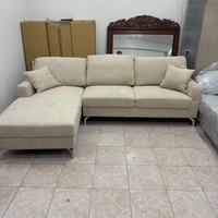 Divano ellen 250x160 in stoffa beige