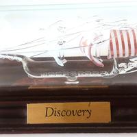 Veliero in bottiglia - Discovery - in vetro