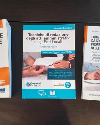 Libri per concorsi comunali