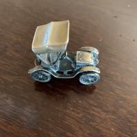 Unoaerre modellino auto d’epoca in argento 800