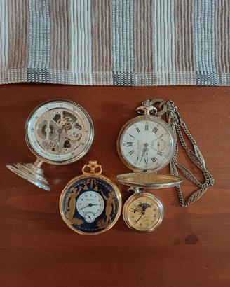 Vintage: Orologi, Calcolatore, bottiglie, statue