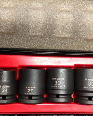 WURTH set chiavi a bussola a impatto 