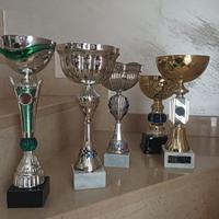 Coppe trofei con base marmo