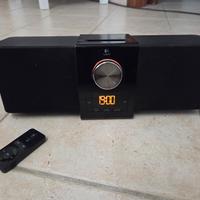 cassa sveglia Logitech pure-fi express per Ipod