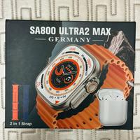 Smartwatch SA800 Ultra2 Max + Cuffie