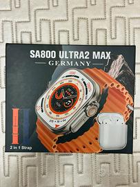 Smartwatch SA800 Ultra2 Max + Cuffie