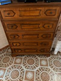 Cassettiera letto