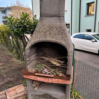 Barbecue in muratura
