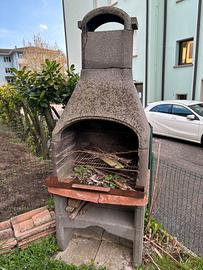 Barbecue in muratura