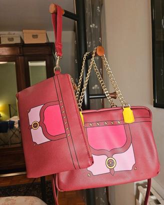  Borsa e pochette multicolore  Roberta di Camerino