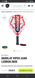 Racchetta padel