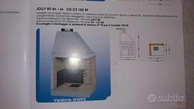 Caminetto prefabbricato