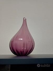 Vaso di vetro di Murano Salviati Drops Small color