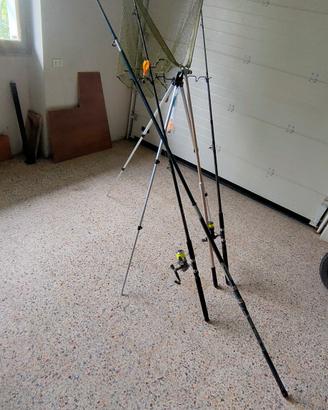 Canne da pesca e accessori