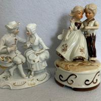 Statuine in porcellana