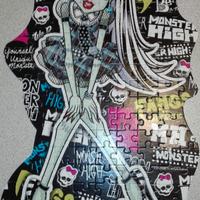 4 puzzle personaggi Monster High-fosforescenti