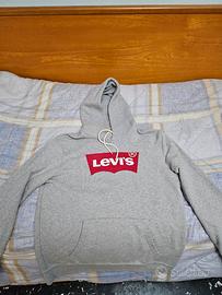 Felpa on sale grigia levis