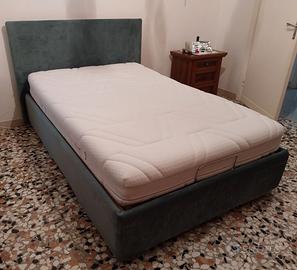 Letto con rete elettrica una piazza e mezzo