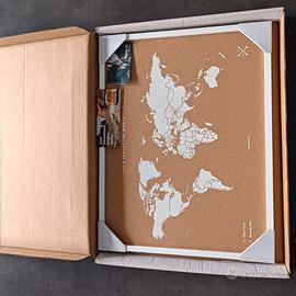 Miss Wood Mappamondo in Sughero